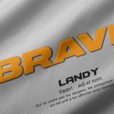T-SHIRT OVERSIZE - BRAVE