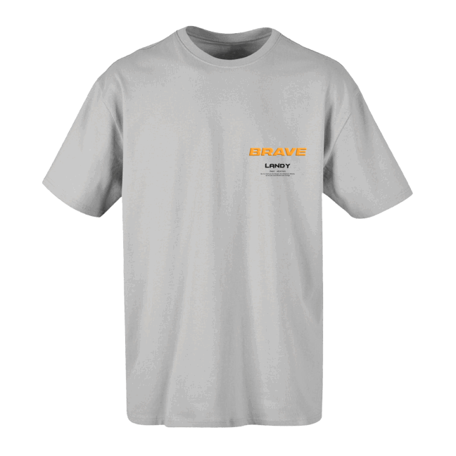 T-SHIRT OVERSIZE - BRAVE